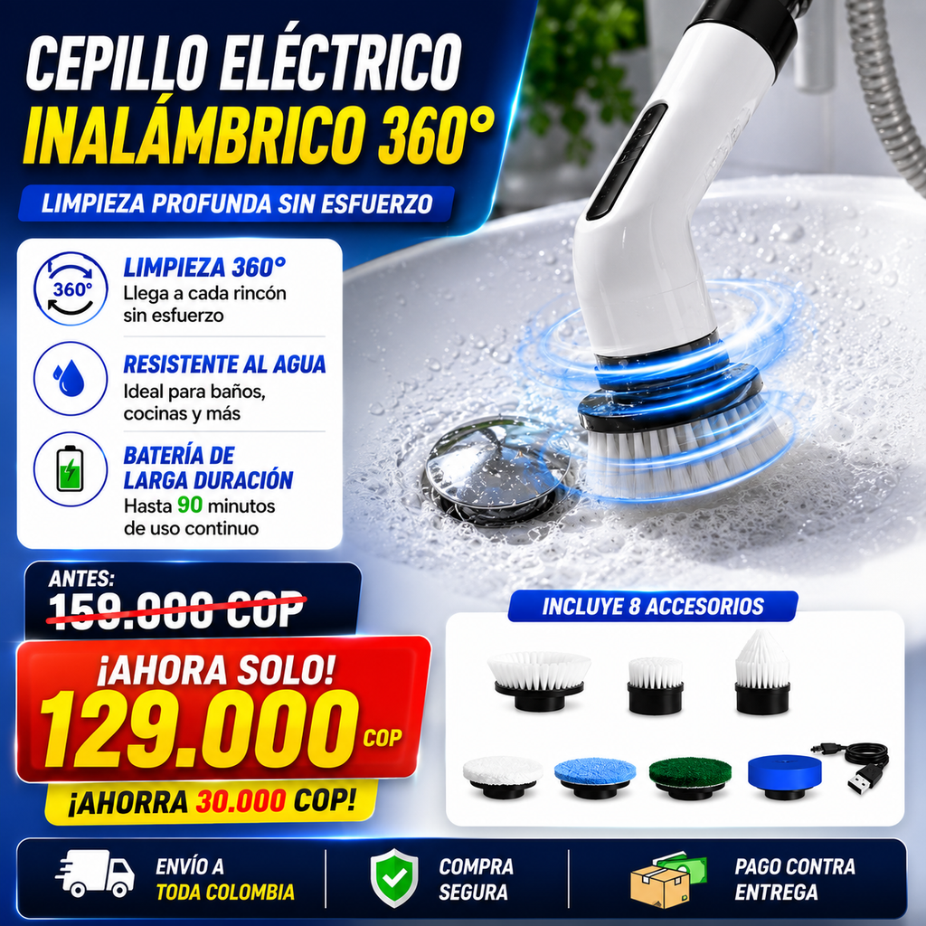 CEPILLO DE LIMPIEZA 9 EN 1