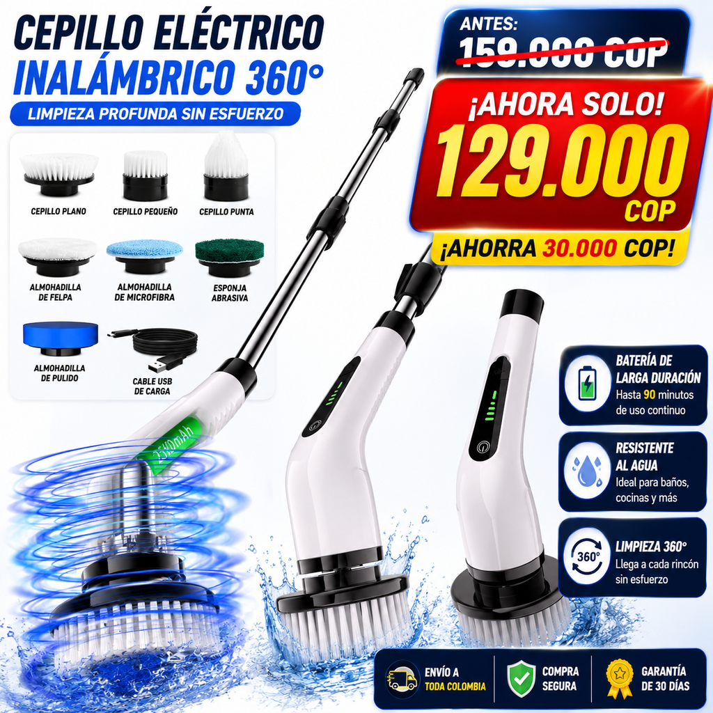 CEPILLO DE LIMPIEZA 9 EN 1